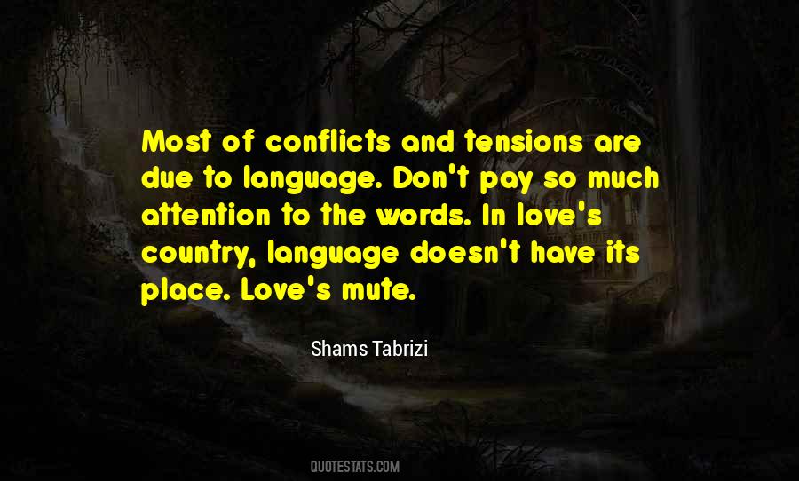 Shams Tabrizi Love Quotes #705829