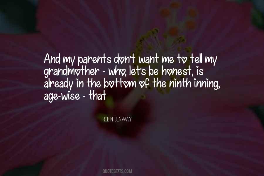Quotes About Benway #536498