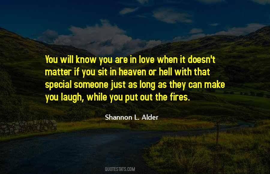 Shannon L Alder Love Quotes #220940