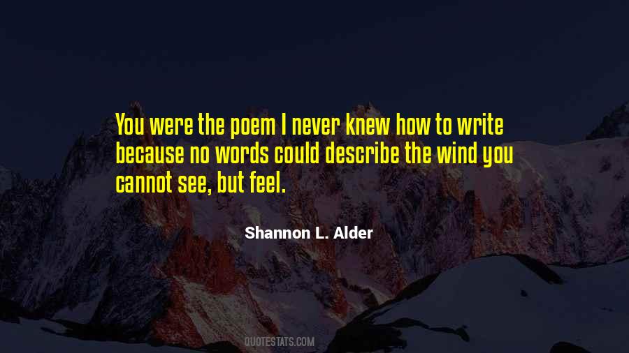 Shannon L Alder Love Quotes #231130