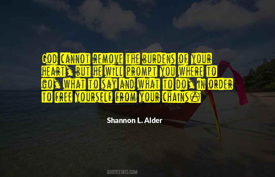 Shannon L Alder Love Quotes #234462