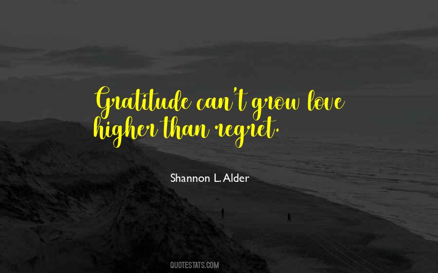 Shannon L Alder Love Quotes #434902