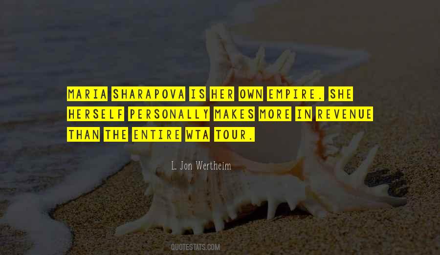 Sharapova Quotes #441591