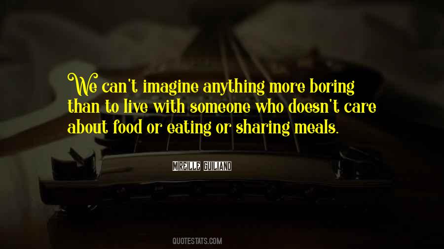 Sharing Meals Quotes #535706