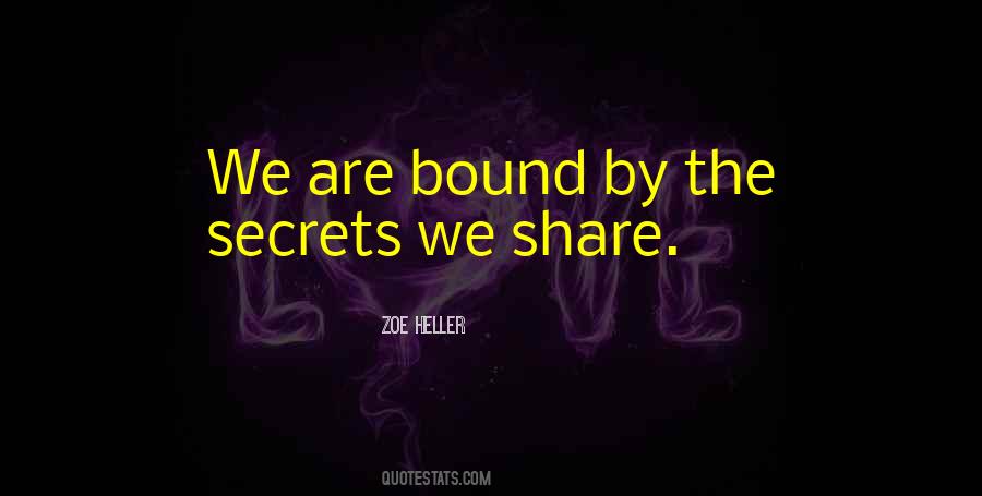 Sharing Secrets Quotes #122464