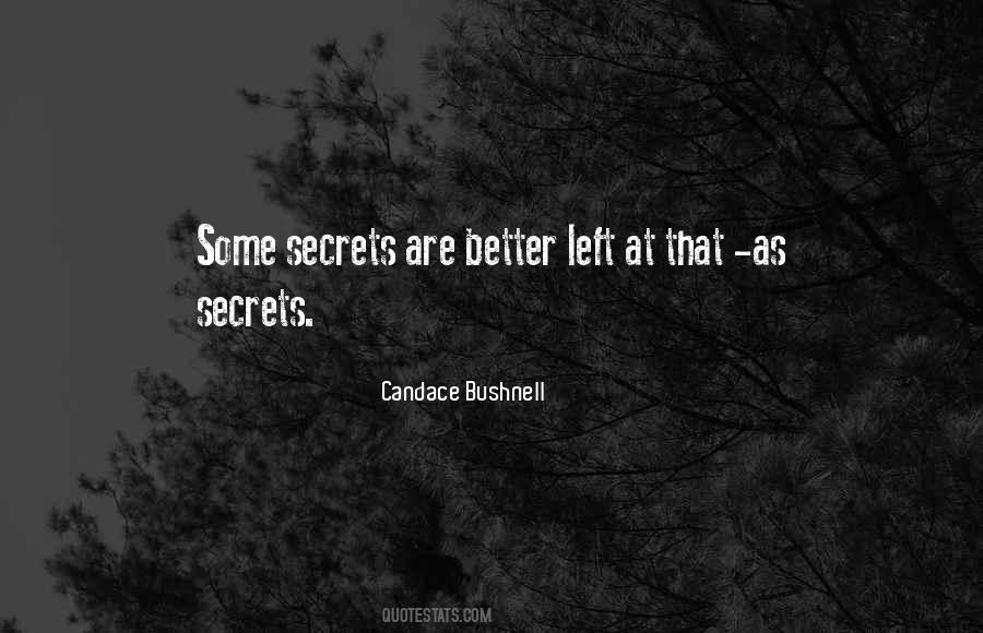 Sharing Secrets Quotes #621383