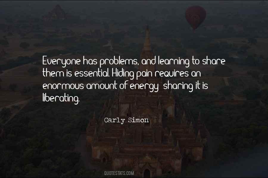 Sharing Your Problems Quotes #1747137