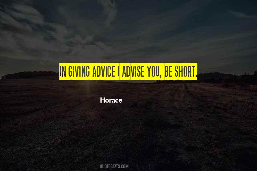Quotes About Advise #892177