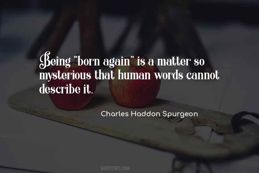 Quotes About Being Born Again #1189921