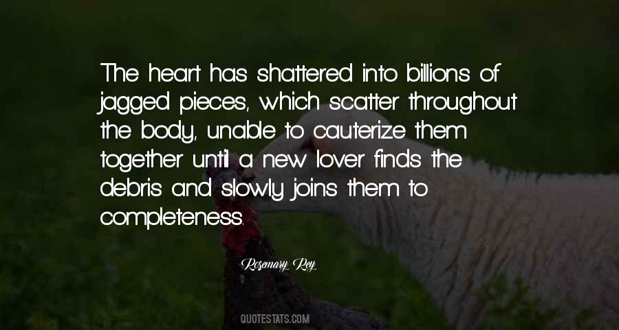 Shattered Into Pieces Quotes #1394726