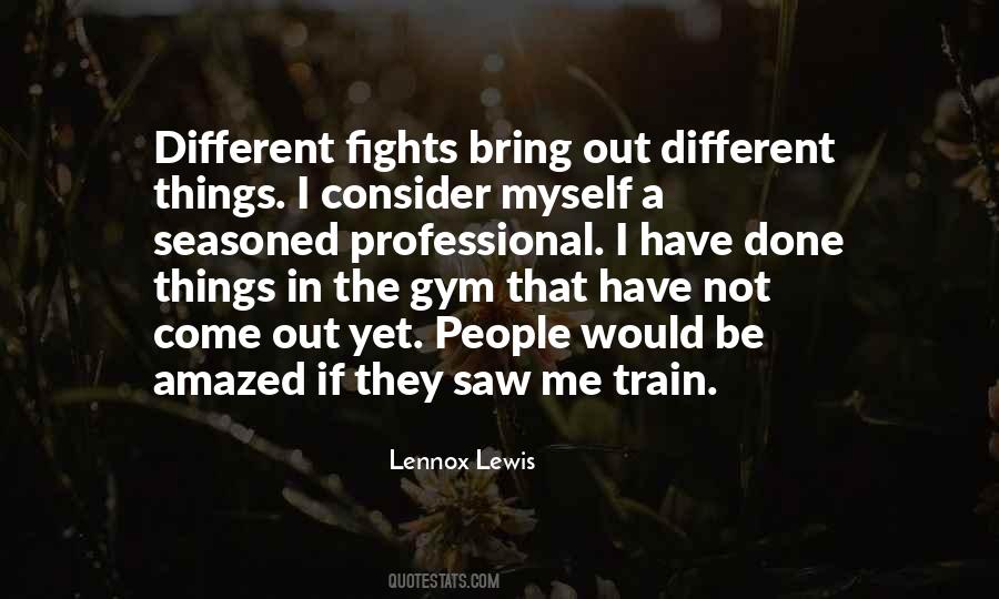 Quotes About Lennox Lewis #121902