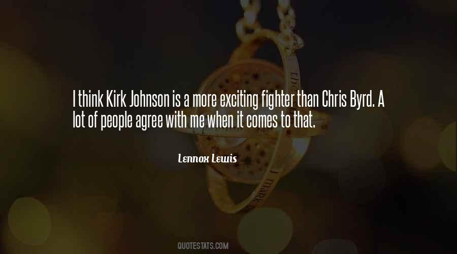 Quotes About Lennox Lewis #1670450