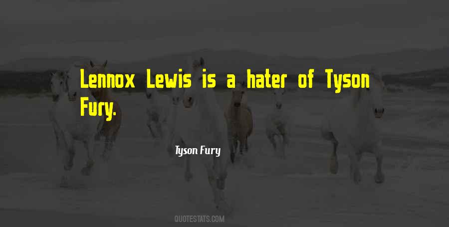 Quotes About Lennox Lewis #237105