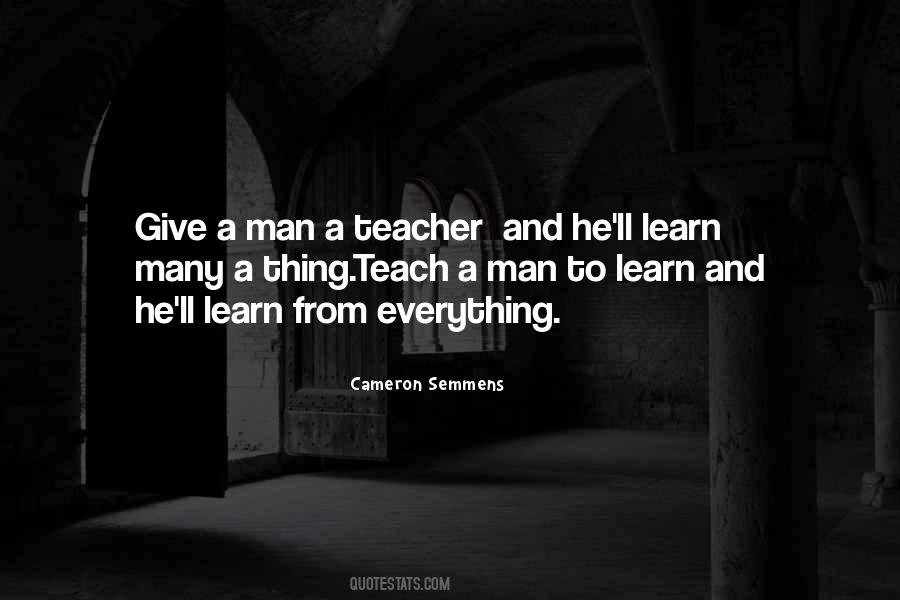 Quotes About A Teacher #1222073
