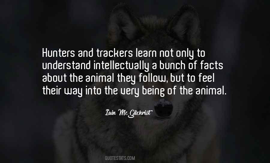 Quotes About Animal Hunters #1500836