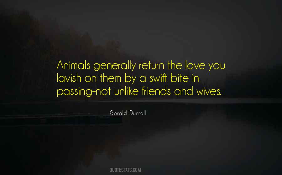 Quotes About Animal Love #39602