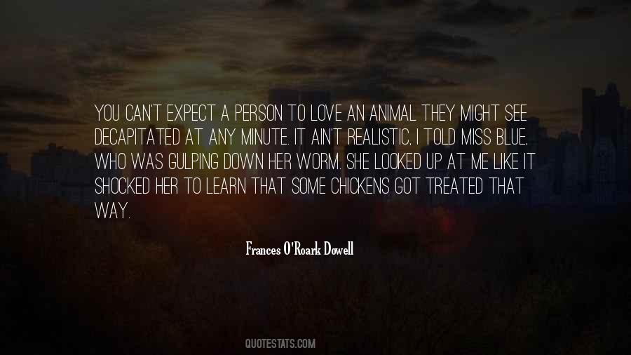 Quotes About Animal Love #85467