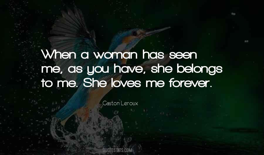 She Belongs To Me Quotes #1722526