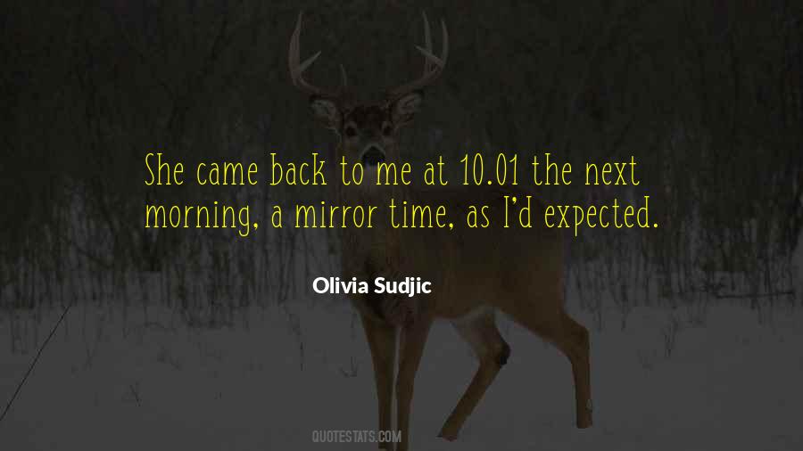 She Came Back Quotes #1753820