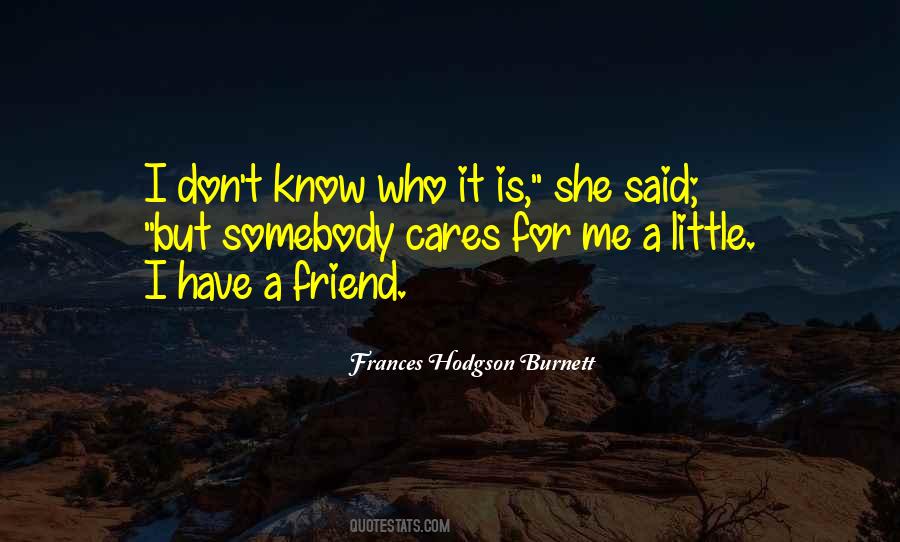 She Cares Me Quotes #1118160