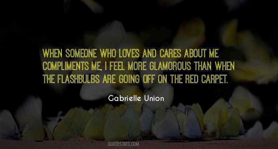 She Cares Me Quotes #39784 She Cares Me Quotes #39784