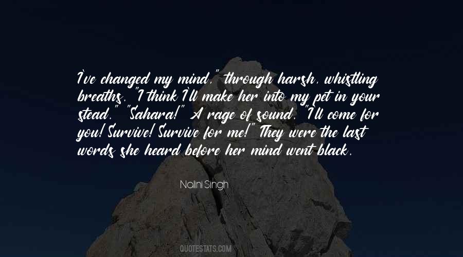 She Changed Her Mind Quotes #302903