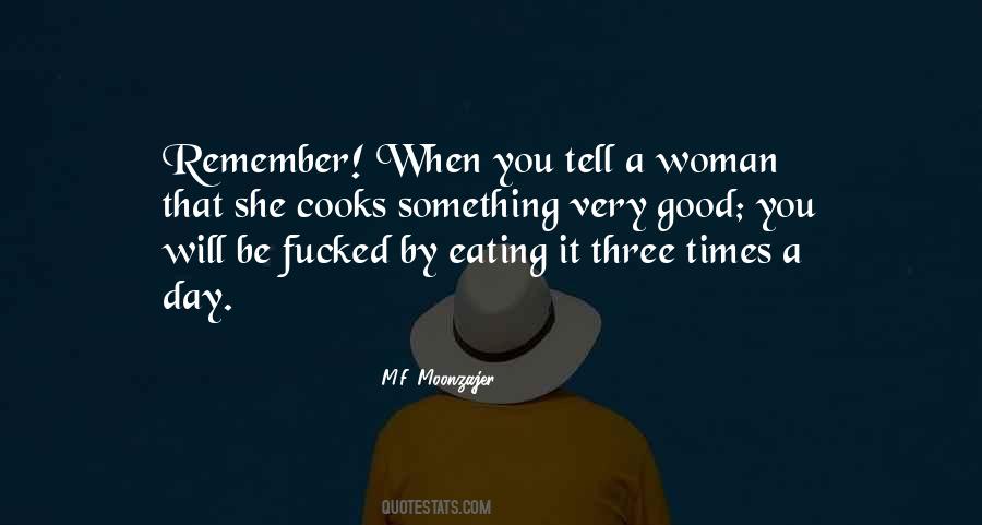 She Cooks Quotes #1444934