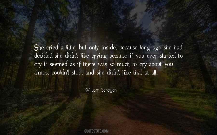 She Cried Quotes #1404704