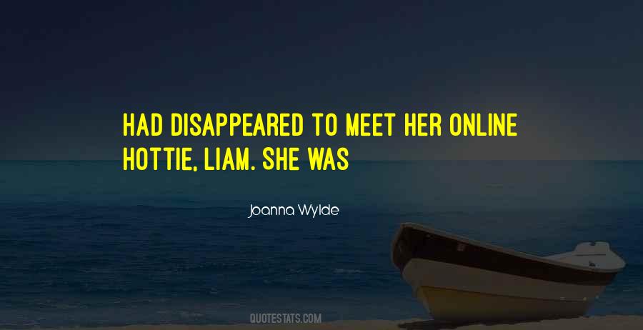 She Disappeared Quotes #1785032