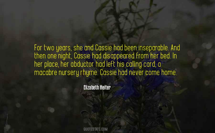 She Disappeared Quotes #28404