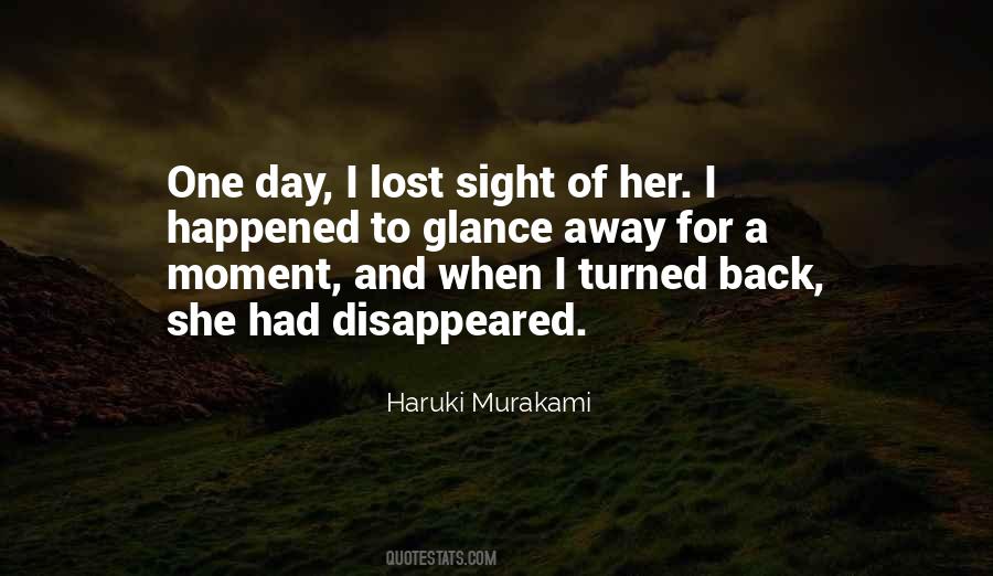 She Disappeared Quotes #914513