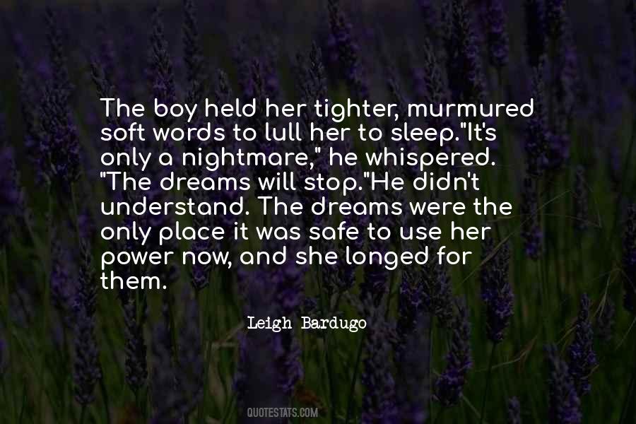 She Dreams Quotes #154519