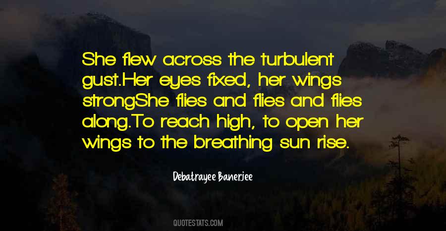 She Flies Quotes #673119