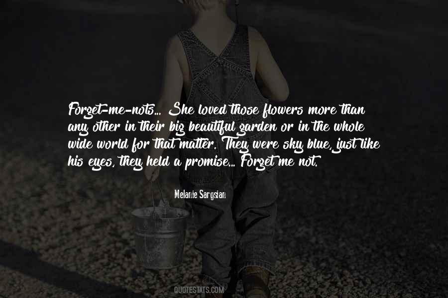 She Forget Me Quotes #1371400
