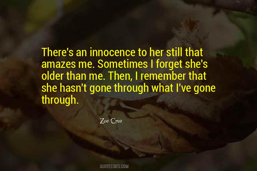 She Forget Me Quotes #141135