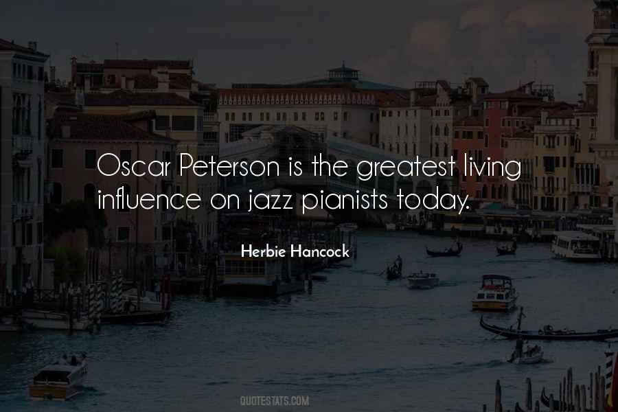 Quotes About Oscar Peterson #378452