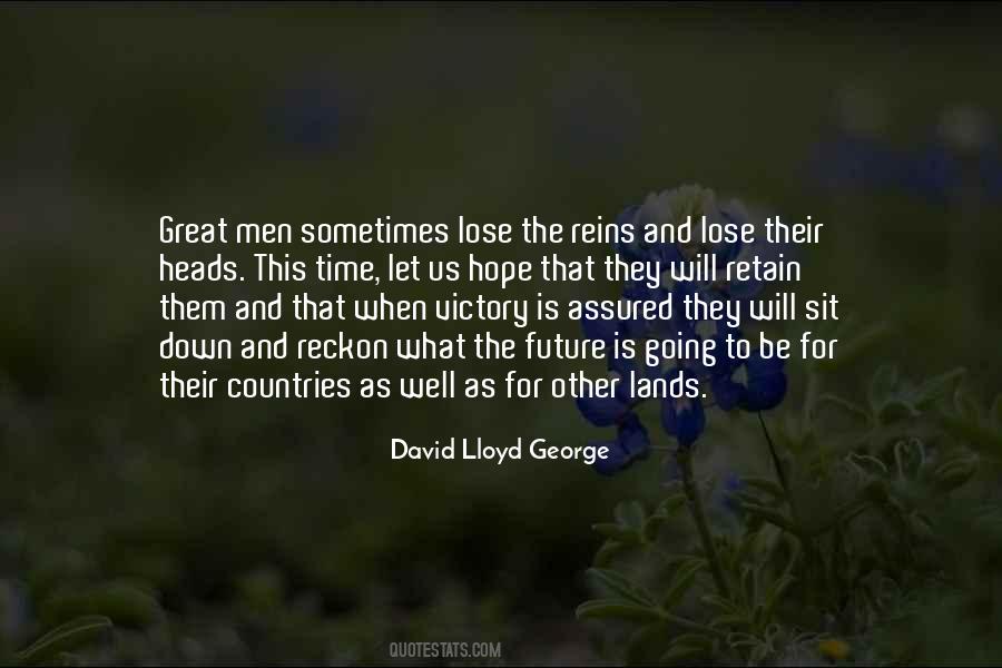 Quotes About David Lloyd George #1451388