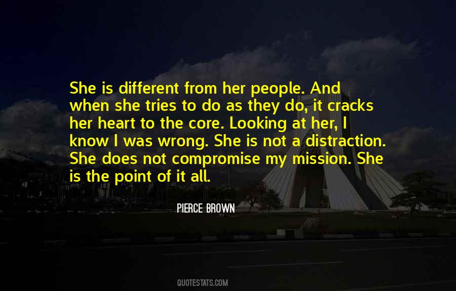 She Is Different Quotes #519132