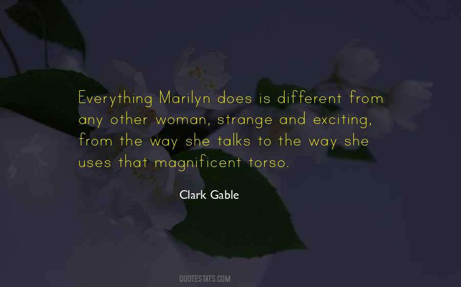 She Is Different Quotes #542486