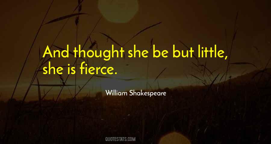 She Is Fierce Quotes #330111