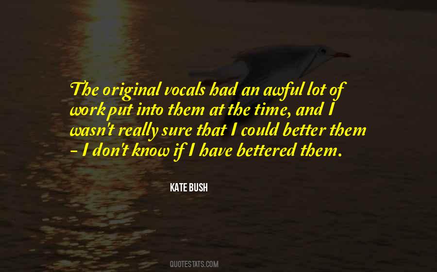 Quotes About Kate Bush #603352