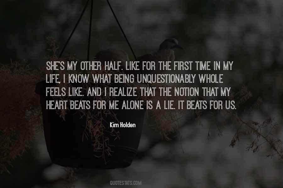 She Is My Heart Quotes #1116965