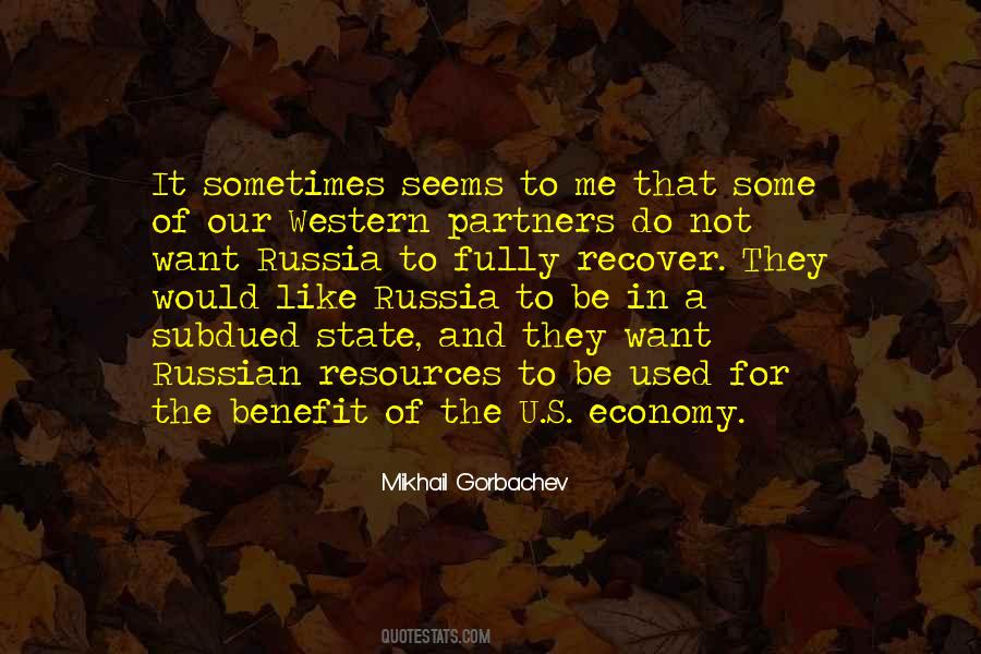 Quotes About Mikhail Gorbachev #755262