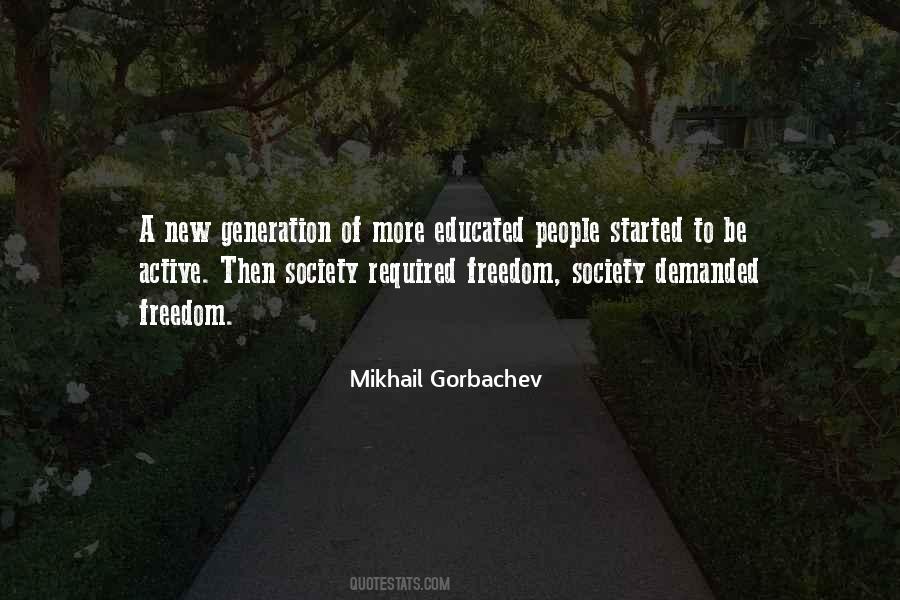 Quotes About Mikhail Gorbachev #791453