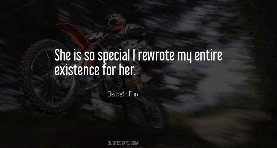She Is Special Quotes #1526983