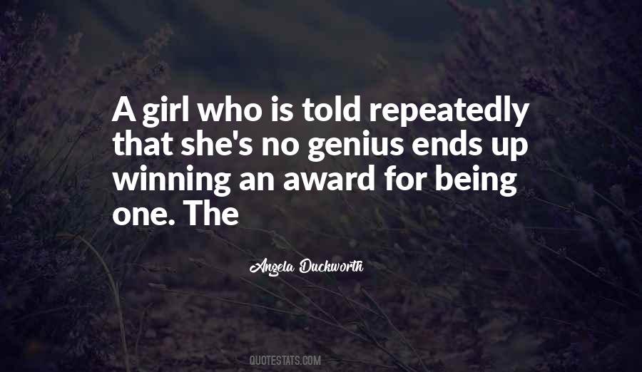 She Is The Girl Quotes #111097