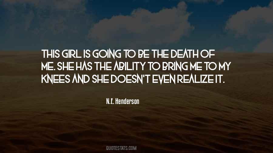 She Is The Girl Quotes #38207
