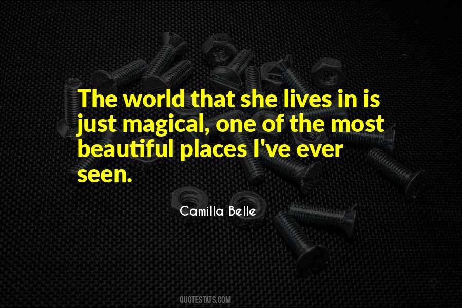 She Is The Most Beautiful Quotes #473650