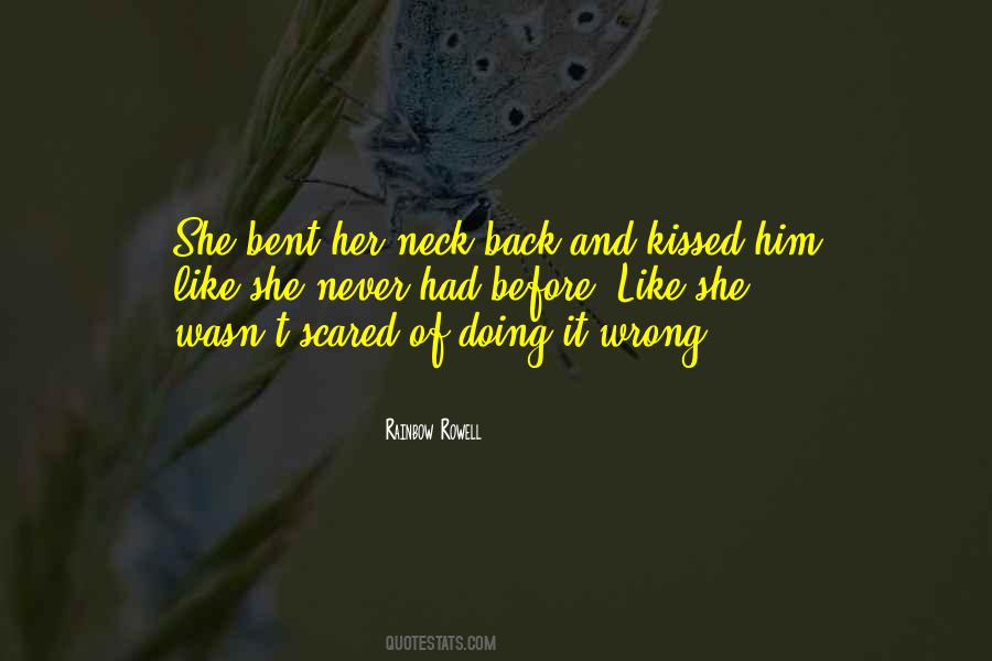 She Kissed Him Quotes #865007