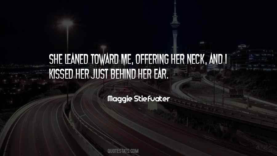 She Kissed Me Quotes #380559